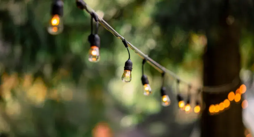 Outdoor lighting installation Emersons Green